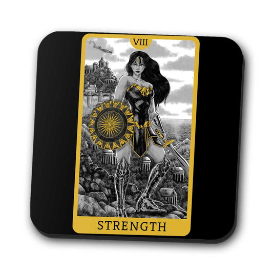 Justice Tarot: Strength - Coasters