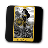 Justice Tarot: Strength - Coasters