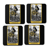 Justice Tarot: Strength - Coasters
