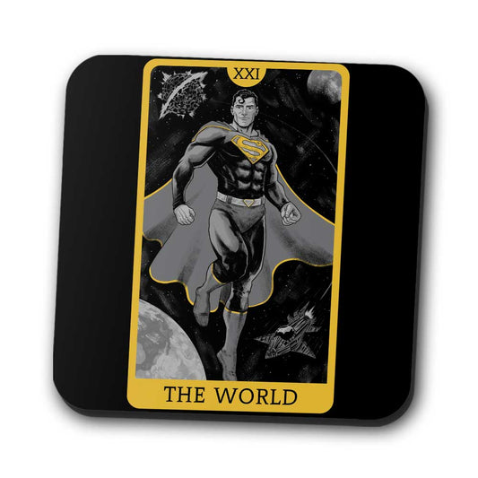 Justice Tarot: The World - Coasters