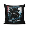 Kaiju Attack - Throw Pillow