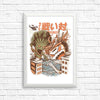 Kaiju Food Fight - Posters & Prints