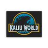 Kaiju World - Canvas Print