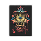 Kairi's Oath - Canvas Print