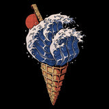 Kanagawa Ice Cream - Ringer T-Shirt