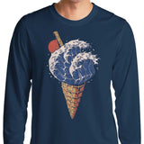 Kanagawa Ice Cream - Long Sleeve T-Shirt