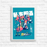 Karaoke Fight - Posters & Prints