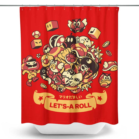 Katamario - Shower Curtain