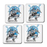 Katanas Sumi-e - Coasters