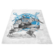 Katanas Sumi-e - Fleece Blanket