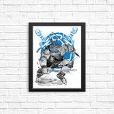 Katanas Sumi-e - Posters & Prints
