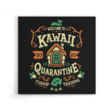 Kawaii Quarantine - Canvas Print