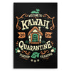 Kawaii Quarantine - Metal Print
