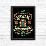 Kawaii Quarantine - Posters & Prints