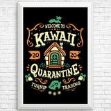 Kawaii Quarantine - Posters & Prints