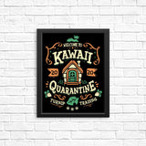 Kawaii Quarantine - Posters & Prints