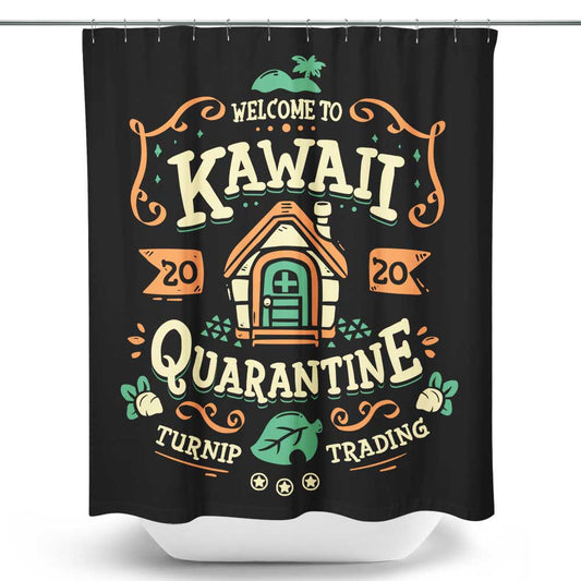 Kawaii Quarantine - Shower Curtain