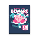 Keep Gate Closed - Canvas Print