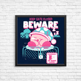 Keep Gate Closed - Posters & Prints