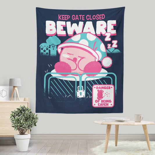 Keep Gate Closed - Wall Tapestry