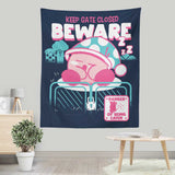 Keep Gate Closed - Wall Tapestry