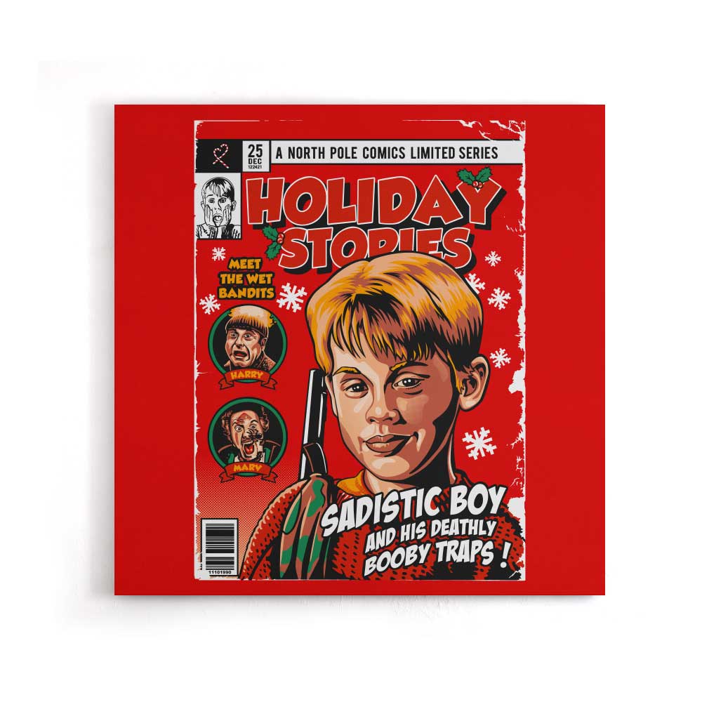 Kevin's Holiday Stories - Canvas Print