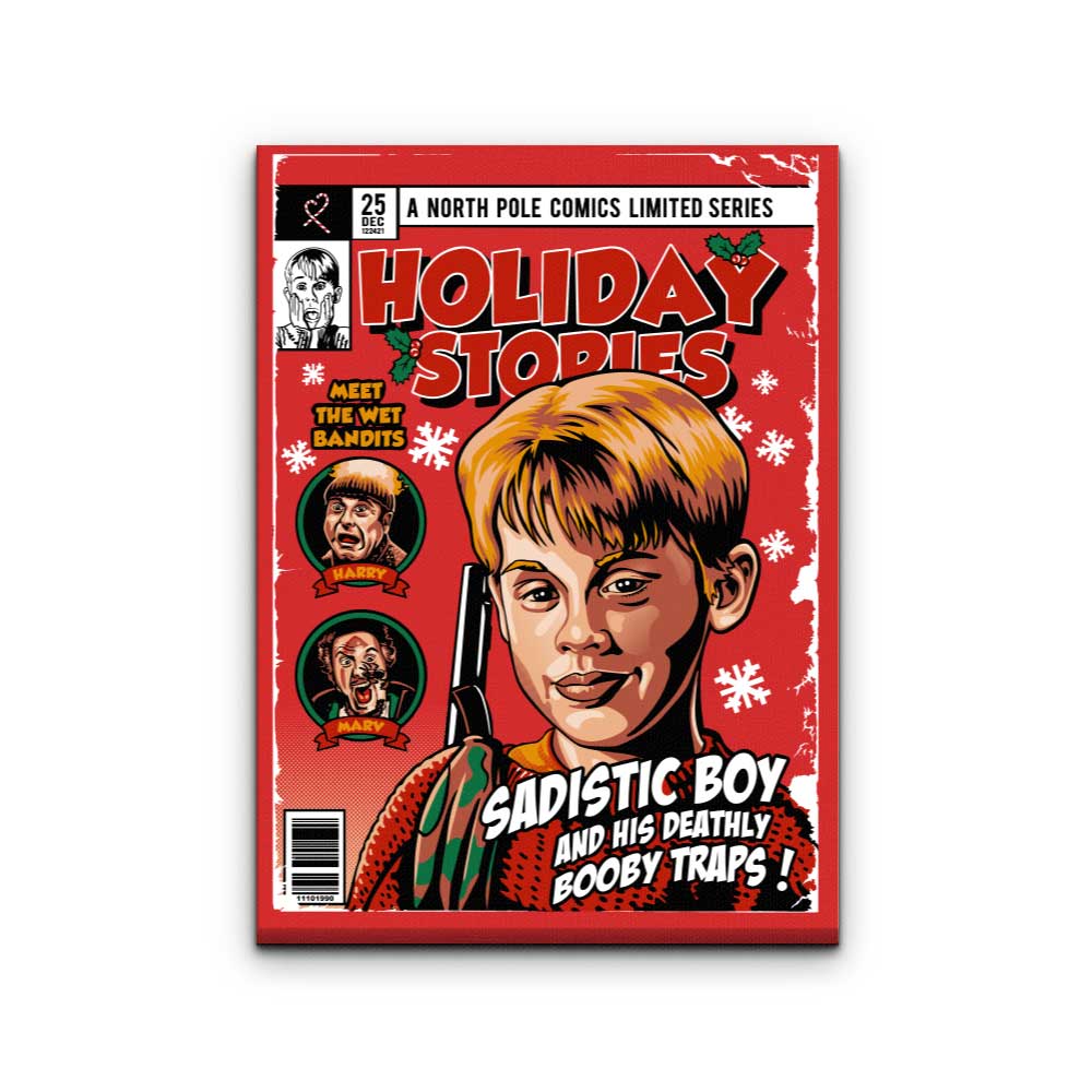 Kevin's Holiday Stories - Canvas Print