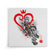 Keyblade Kingdom Sumi-e - Canvas Print