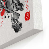 Keyblade Kingdom Sumi-e - Canvas Print