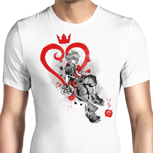 Keyblade Kingdom Sumi-e - Men's Apparel