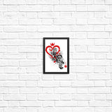 Keyblade Kingdom Sumi-e - Posters & Prints