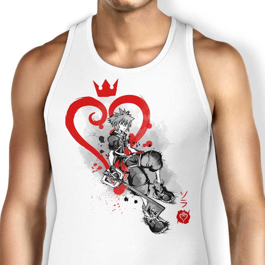 Keyblade Kingdom Sumi-e - Tank Top