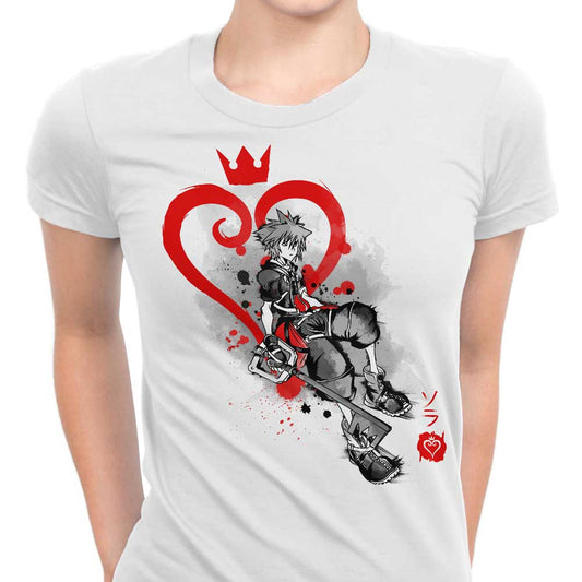 Keyblade Kingdom Sumi-e - Women's Apparel