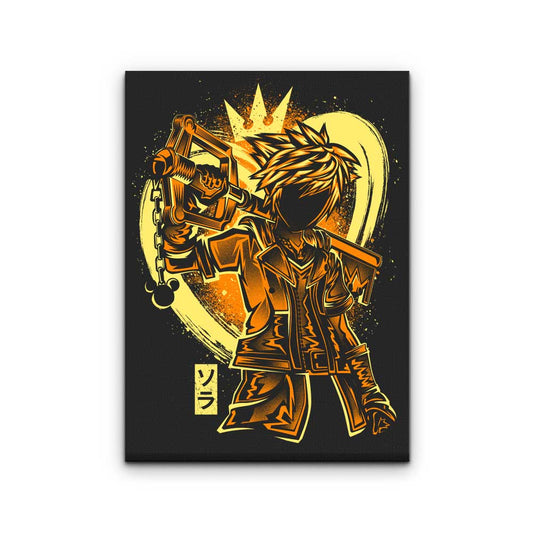 Keyblade Silhouette - Canvas Print