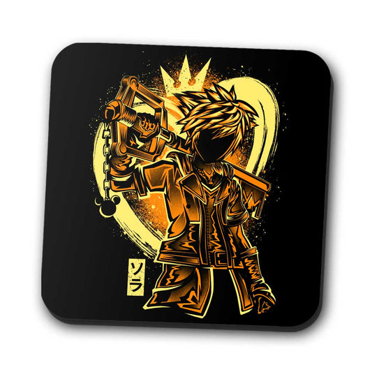 Keyblade Silhouette - Coasters