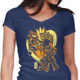 Keyblade Silhouette - Women's V-Neck