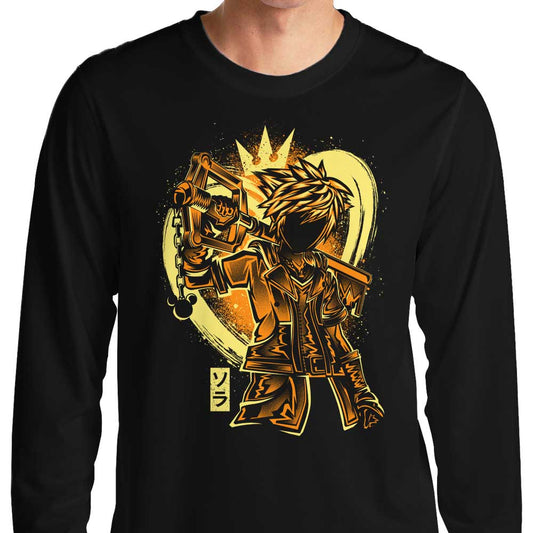 Keyblade Silhouette - Long Sleeve T-Shirt