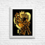 Keyblade Silhouette - Posters & Prints