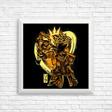 Keyblade Silhouette - Posters & Prints