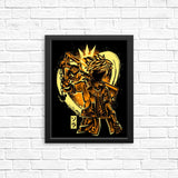 Keyblade Silhouette - Posters & Prints