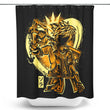 Keyblade Silhouette - Shower Curtain