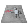 Kill All Humans - Fleece Blanket