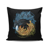 King and Terror - Throw Pillow