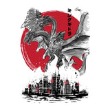 King of Terror Rising Sumi-e - Wall Tapestry