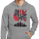 King of Terror Rising Sumi-e - Hoodie