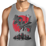 King of Terror Rising Sumi-e - Tank Top