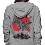 King of Terror Rising Sumi-e - Hoodie