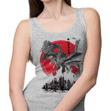 King of Terror Rising Sumi-e - Tank Top