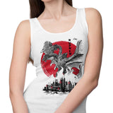 King of Terror Rising Sumi-e - Tank Top