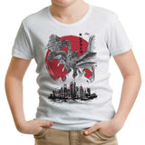King of Terror Rising Sumi-e - Youth Apparel